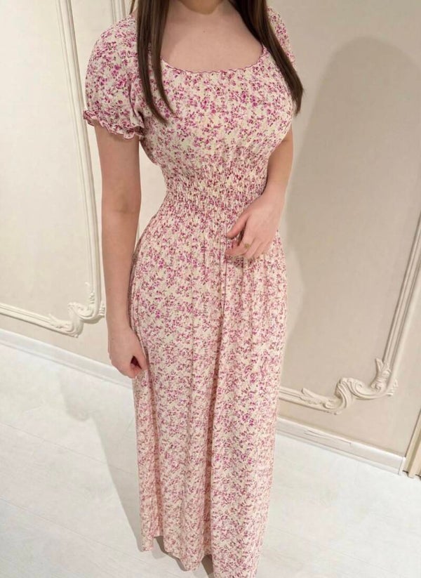 Maxi Dress short sleeved