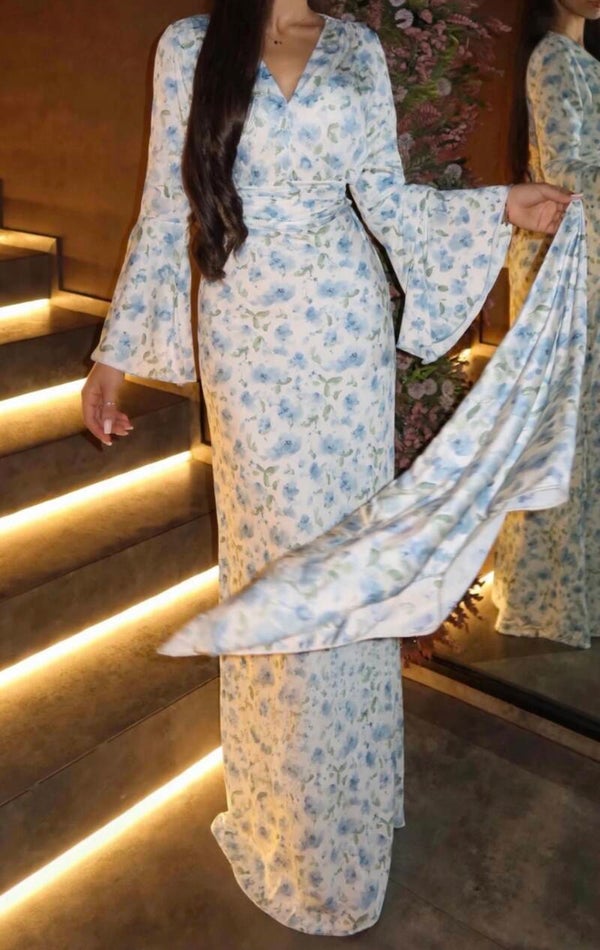 Dress With Scarf