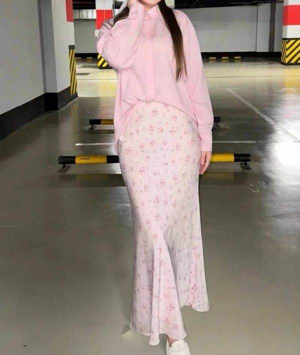Linen Skirt Flora