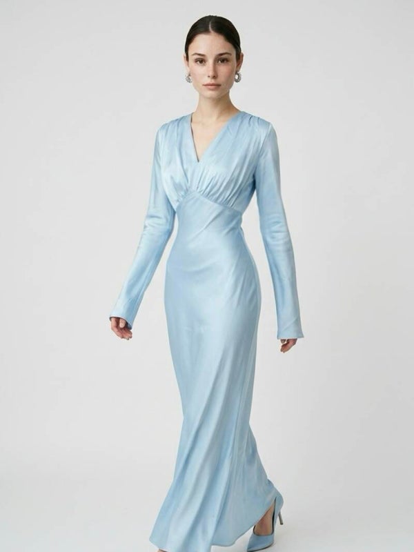 Luxe Satin Kleid