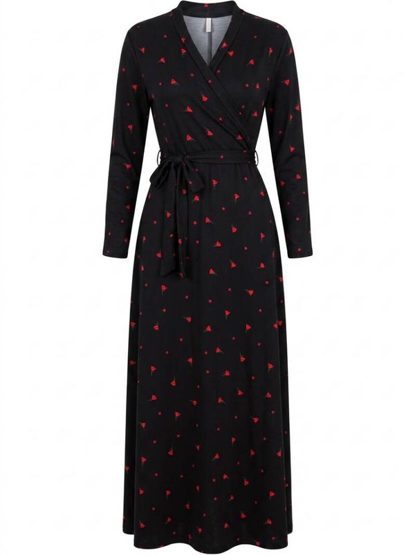 Wickelkleid Maxi Jersey