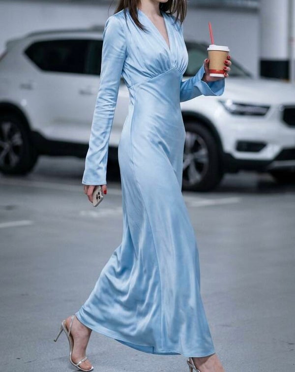 Satin Dress