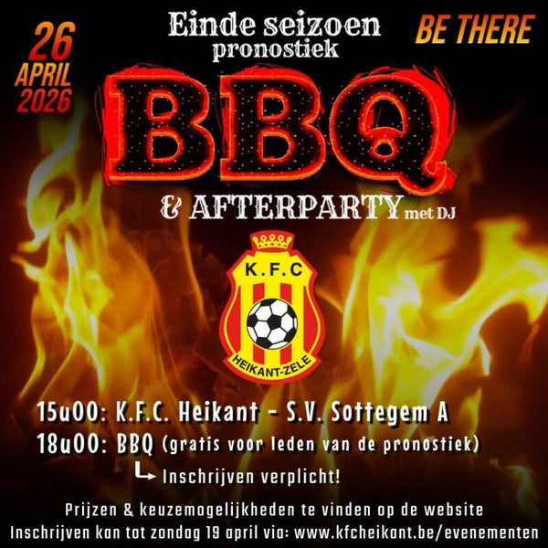 BBQ Einde Seizoen (pronostiek) 2026