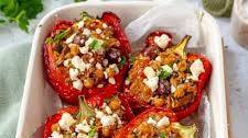 Veggie - Gevulde paprika
