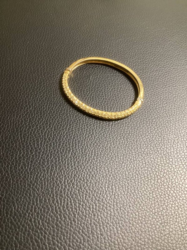 Gold Bangle Bracelet (costume jewelry)