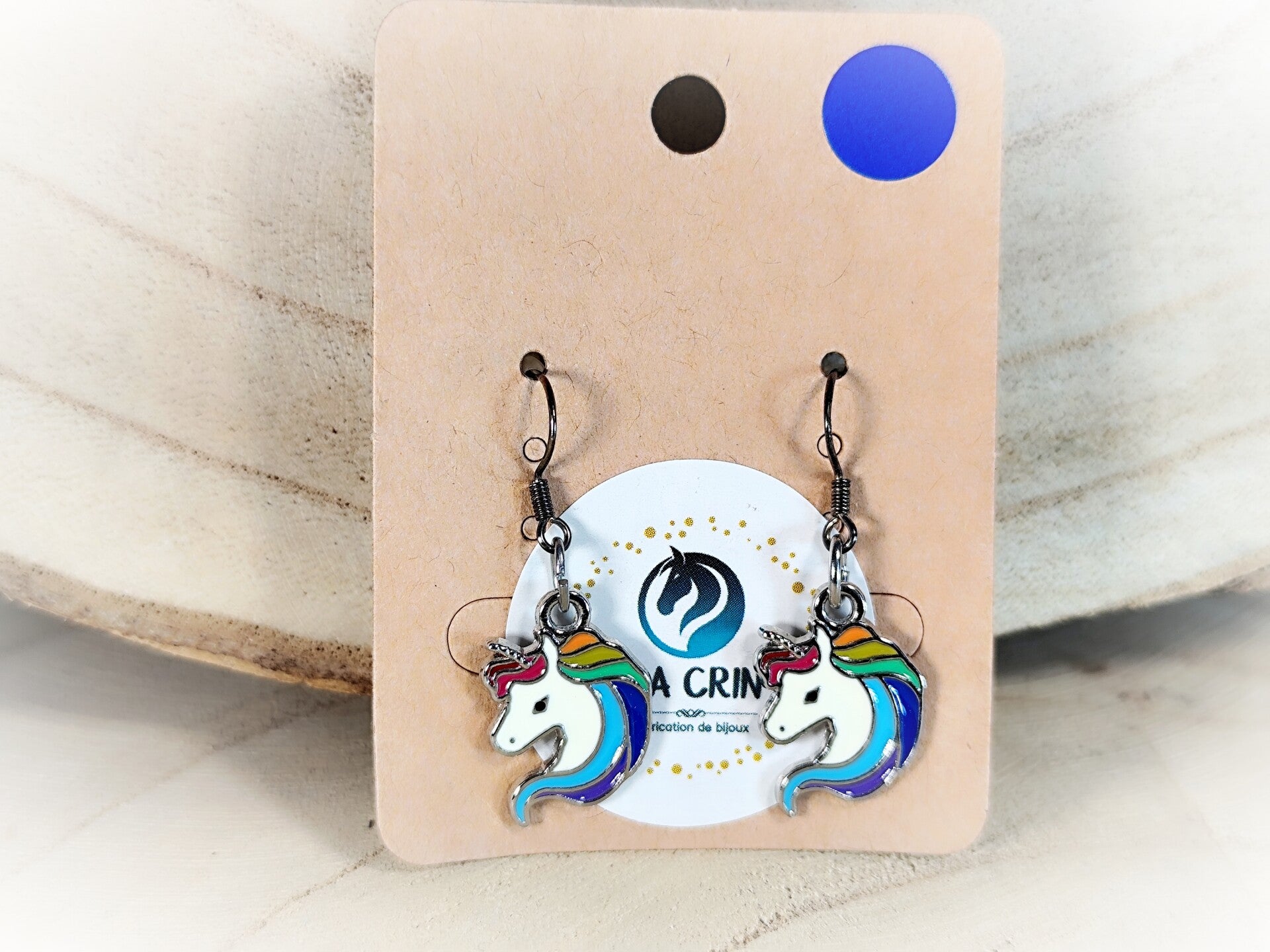 BO licorne crinière à couleur