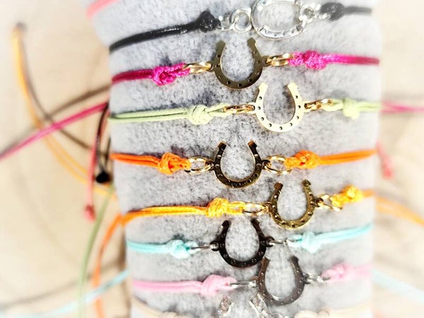 Bracelets réglables fer à cheval fin