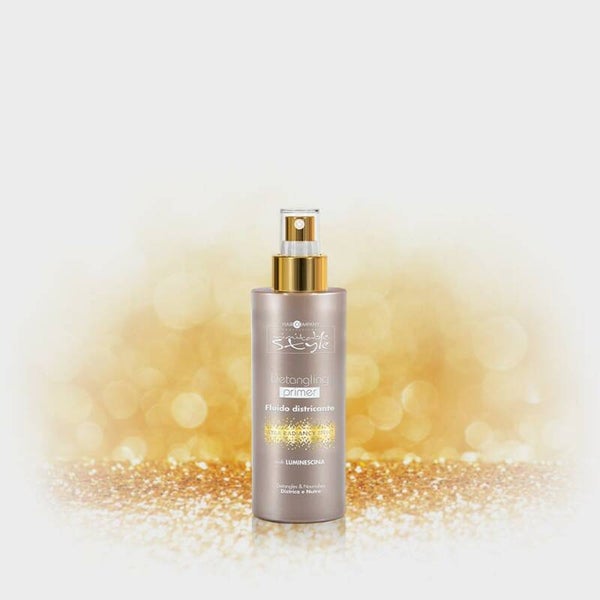 Illuminating detangling primer