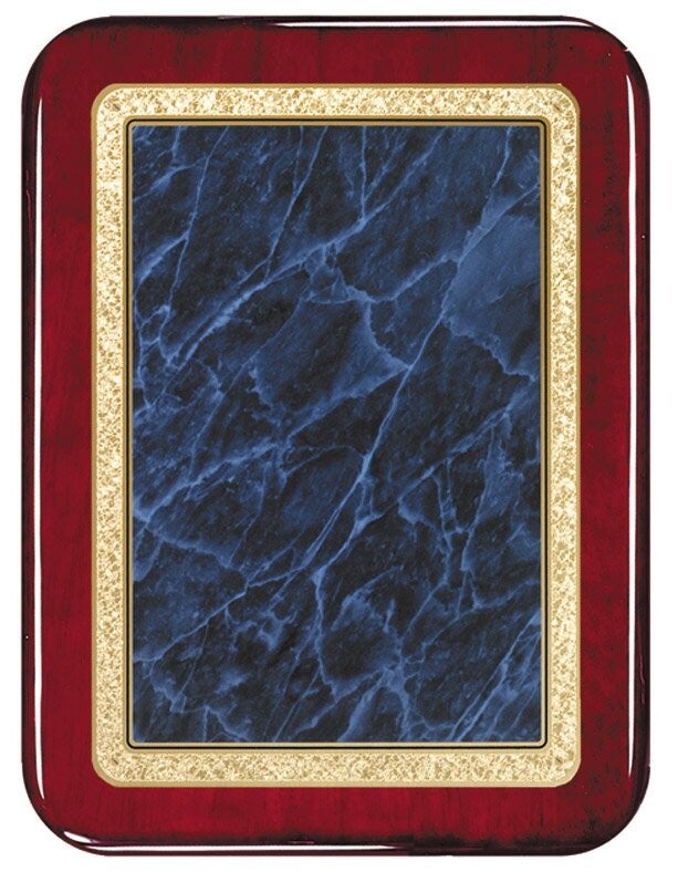 Rosewood Radius Plaque with Color Plate