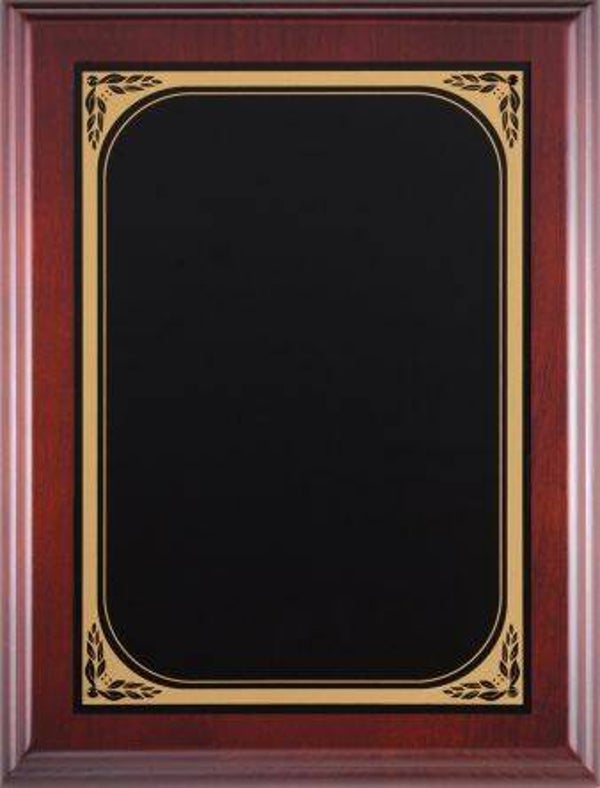 Cherry Plaque with Gold Border Plate