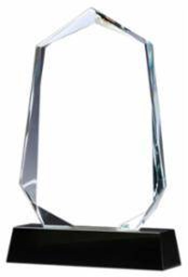 Peaked Panel Crystal Award