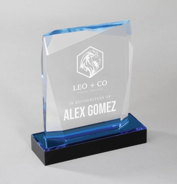 Facet Brilliance Acrylic Award