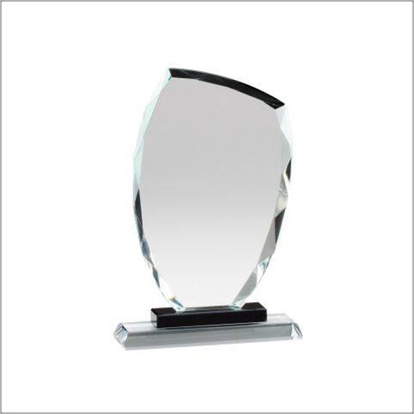 Slant Top Glass with Black Riser
