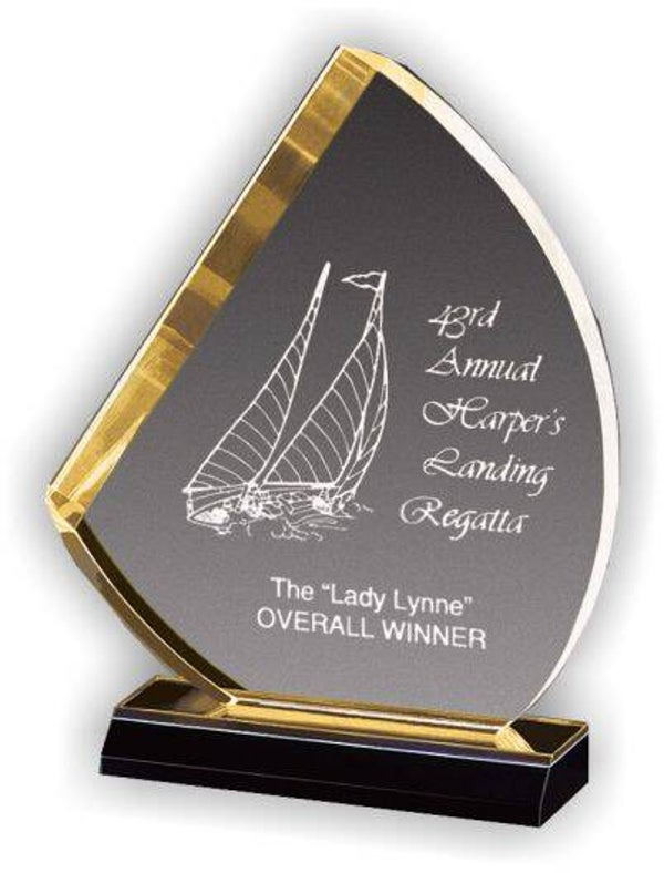 Reflections Sail Acrylic Award