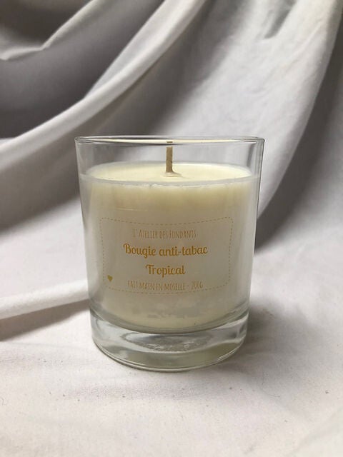 Bougie anti-tabac tropical