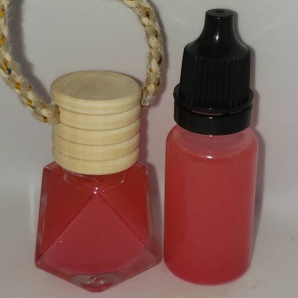 Diffuseur voiture & Rechange diamant framboise