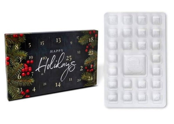 🎁🌲calendrier de l'avant Fondants parfumés🌲🎁