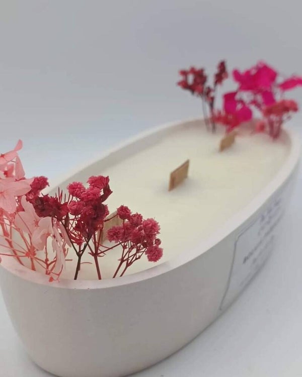 🌹Petit centre de table octobre rose 🌹