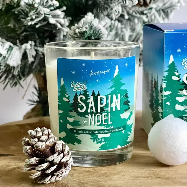 🌲Bougie parfumée Sapin de Noël🌲