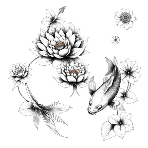 Prêts à être tatoués 15cm min