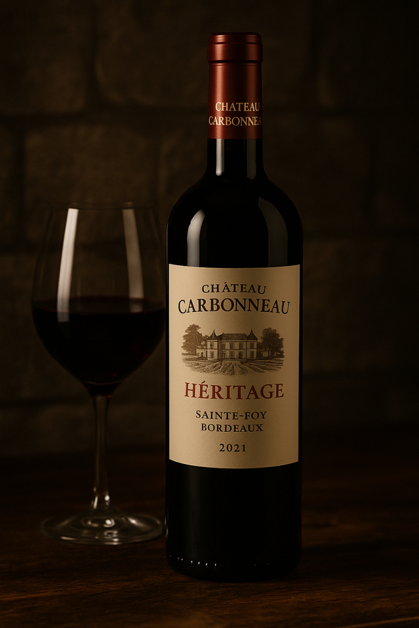 Château Carbonneau 2021 – Cuvée Héritage (Sainte-Foy Bordeaux)