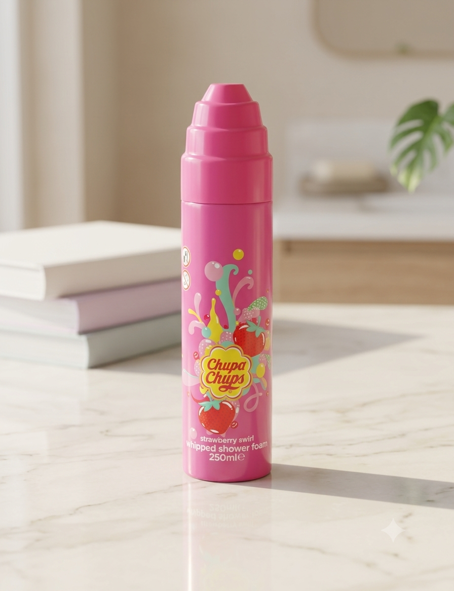 chupa chups shower foam