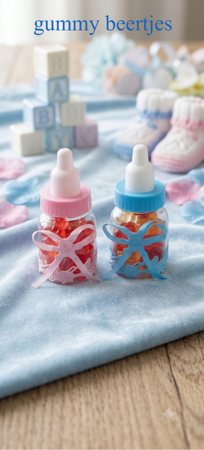 baby flesjes mix snoep