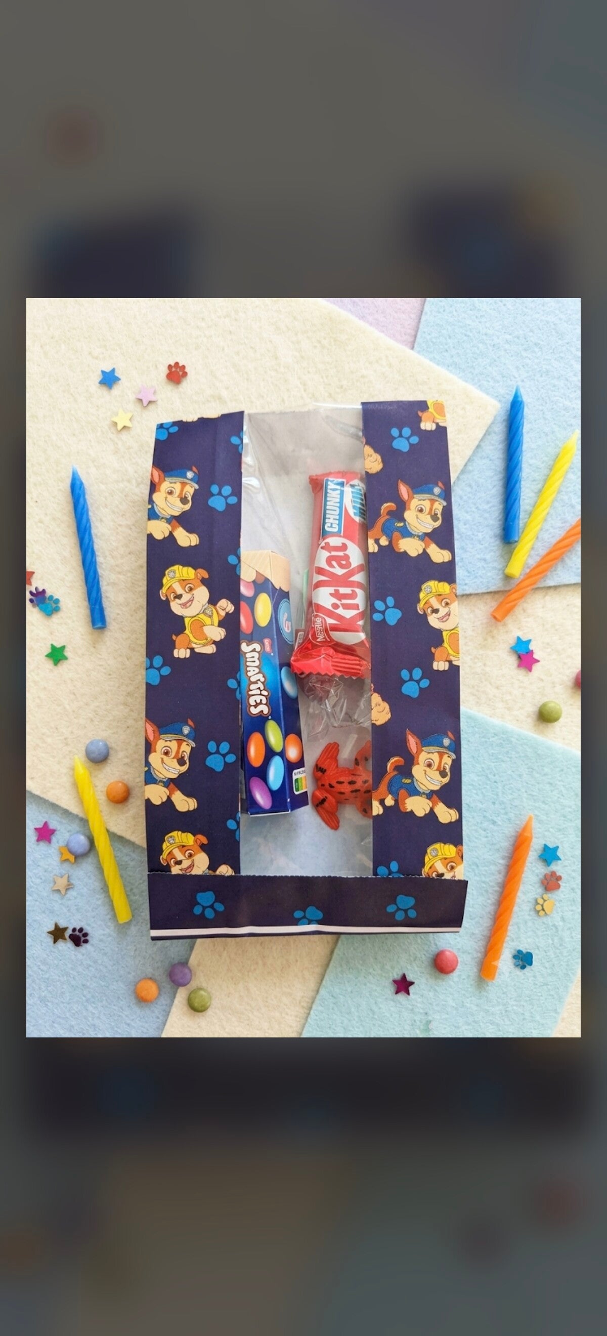 traktatie zakje Pawpatrol