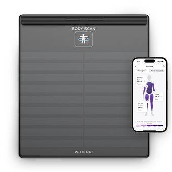 健康管理・計測計 Withings BODY SCAN Withings BODY SCAN Black | dowaybio.com