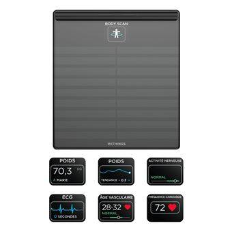 Withings BODY SCAN Black | dowaybio.com