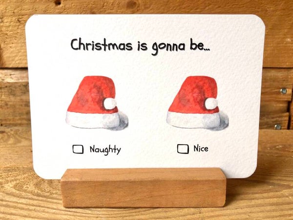 A6 Kaart Christmas is gonna be