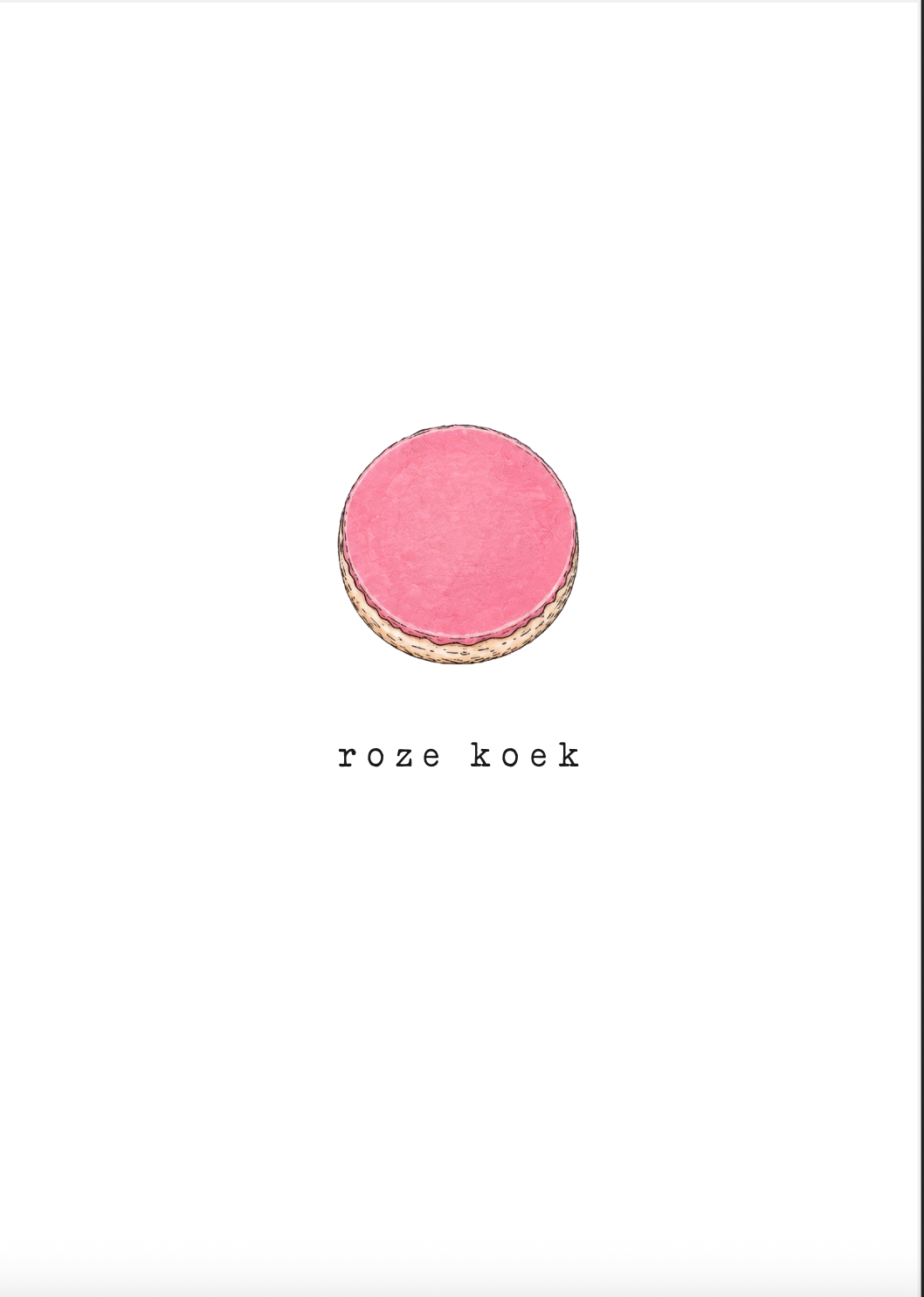 Kaart Roze Koek
