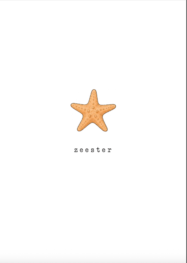 Kaart Zeester