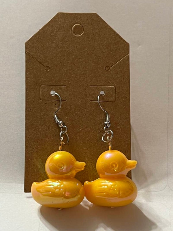 Duck Earrings