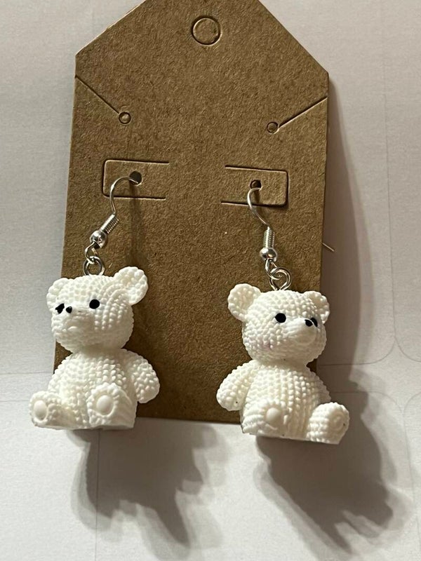 Bear earrings