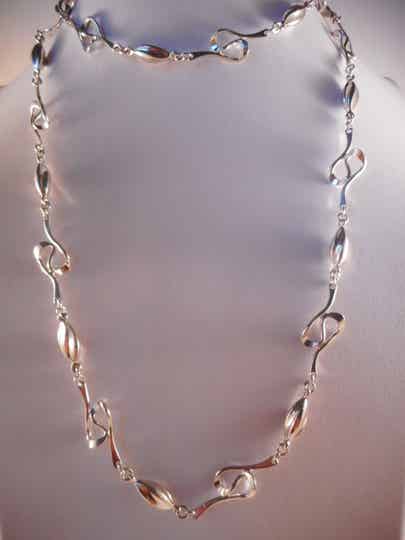 Zilveren Collier (Design Nmr-03)