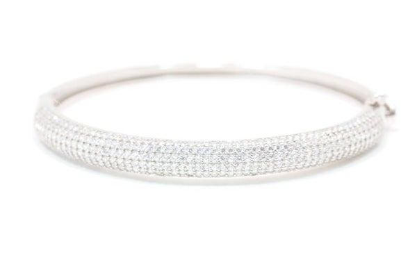 Zilveren Armband (Zirkonia's Nmr-08)