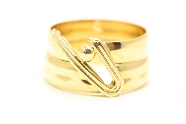 Gouden Ring (Modern Nmr-04) ø8.0