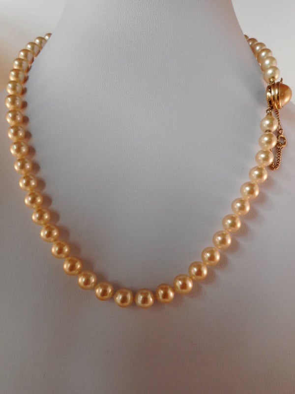 Parel Collier (Zilverslotje Nmr-02)