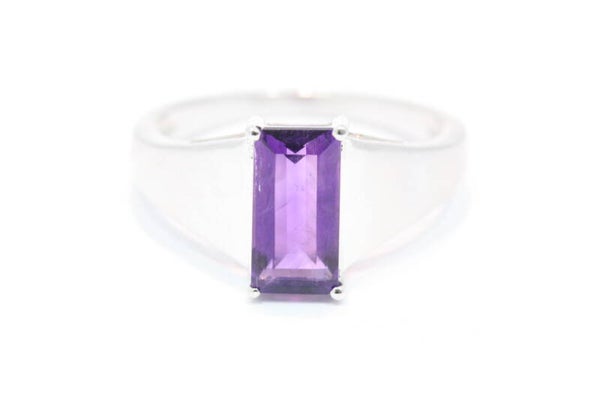 Zilveren Ring (Amethist Nmr-01) ø11.5