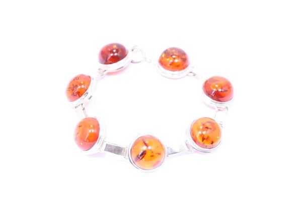 Zilveren Armband (Barnsteen Nmr-01)