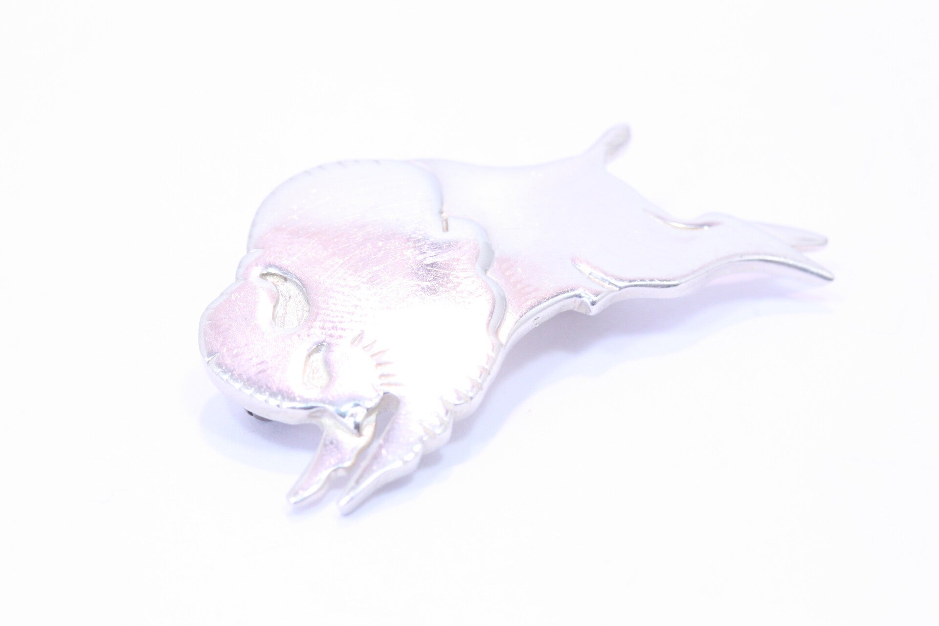 Zilveren Broche (Bizon)