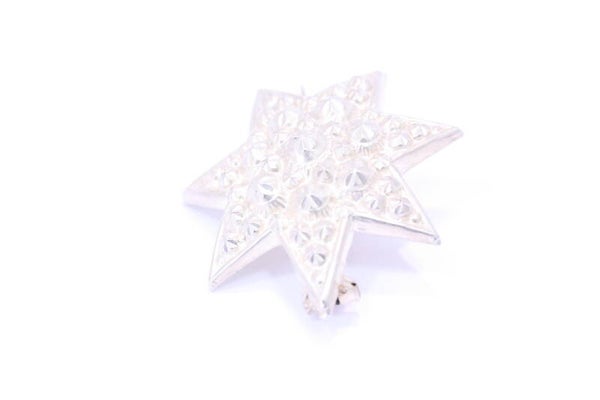 Zilveren Broche (Stervormig)