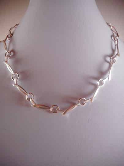 Zilveren Collier (Design Nmr-01)