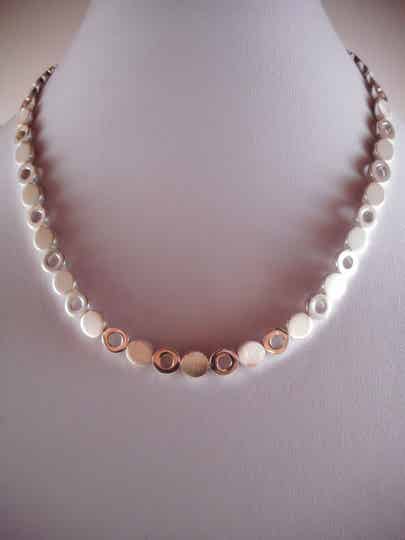 Zilveren Collier (Nmr-04)