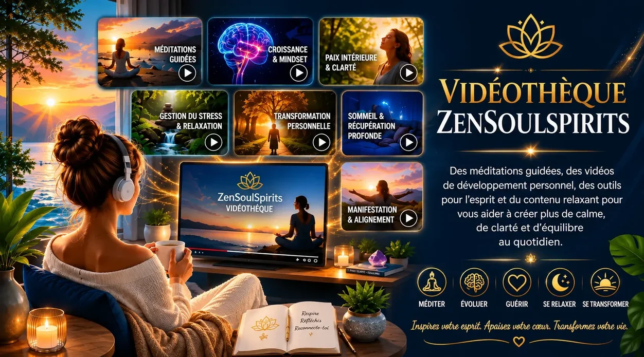 Vidéothèque ZenSoulSpirits - Méditations guidées, développement personnel et relaxation
