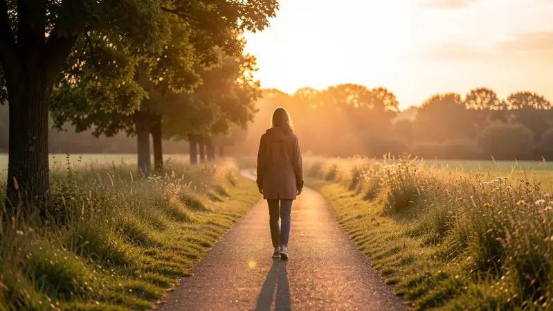moment de paix intérieure et réflexion après les épreuves de la vie