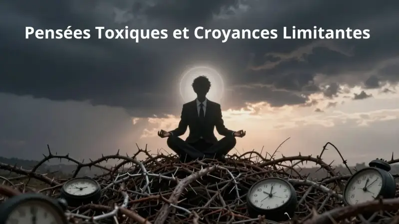 Pensées toxiques et croyances limitantes freinant la transformation personnelle