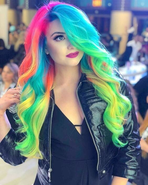 Human Hair Custom Colored Wigs