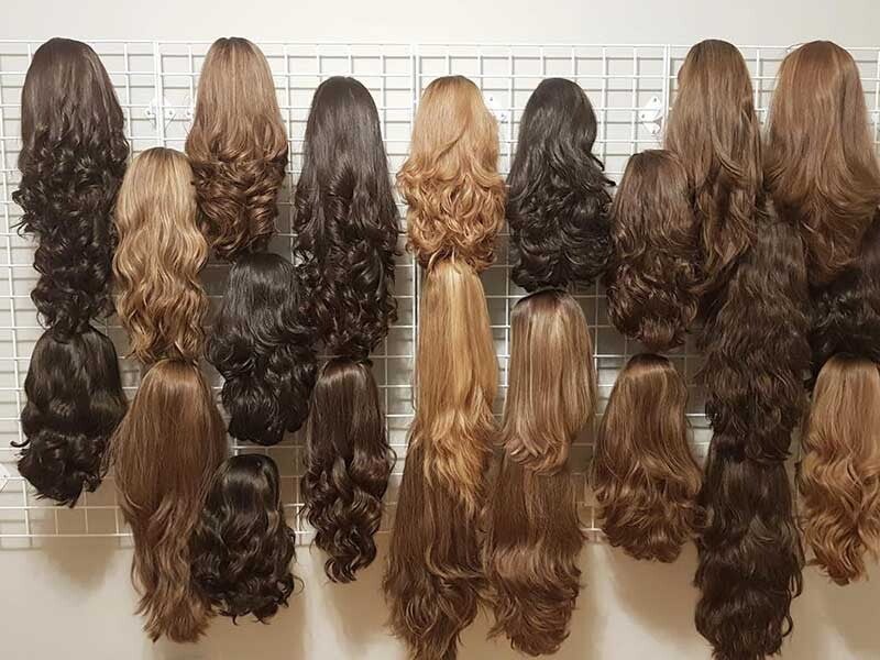 Synthetic wigs